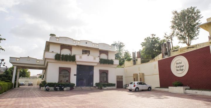 Hotel Jaipur Heritage Eksteriør bilde